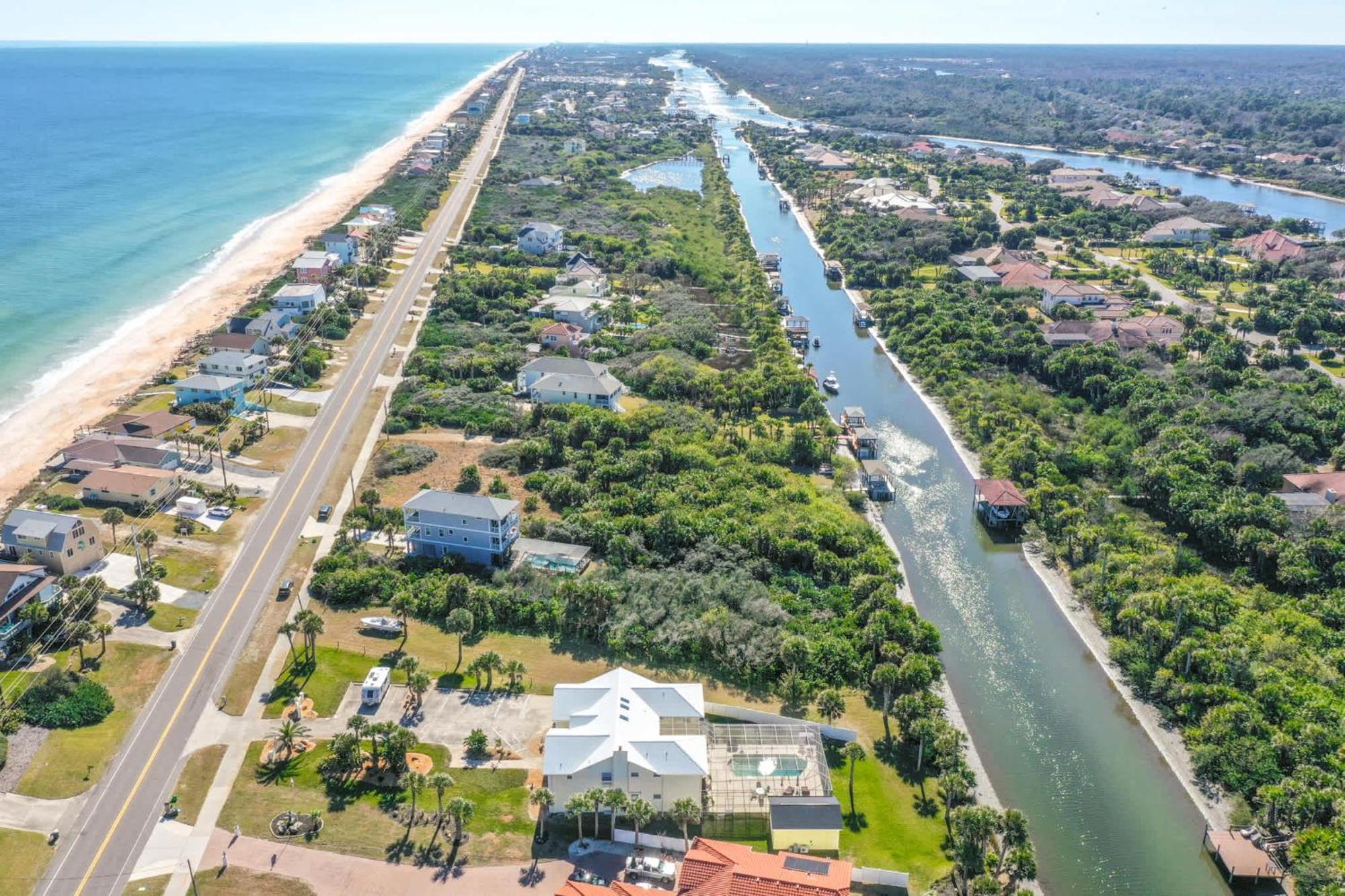 Flagler Beach Bed And Breakfast Pool Bbq Suite Luaran gambar
